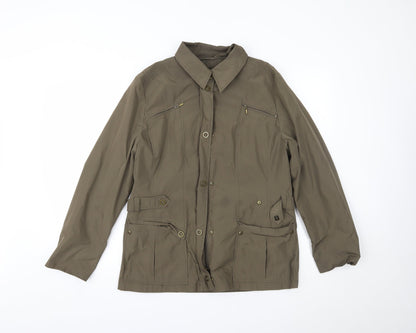 Womens UK Size 14 Gerry Weber Brown Jacket