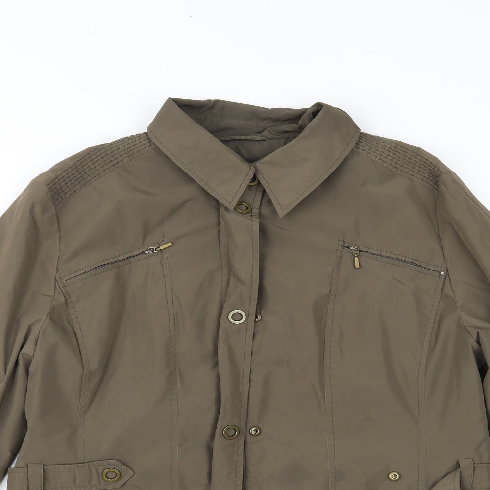 Womens UK Size 14 Gerry Weber Brown Jacket