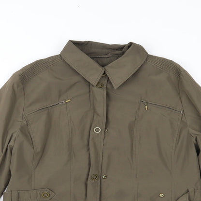 Womens UK Size 14 Gerry Weber Brown Jacket