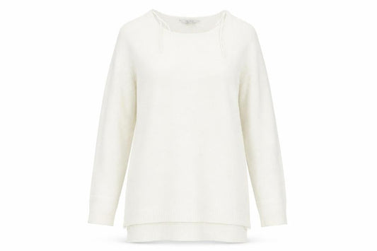 Womens UK Size M Peacocks Ivory Pullover Jumper