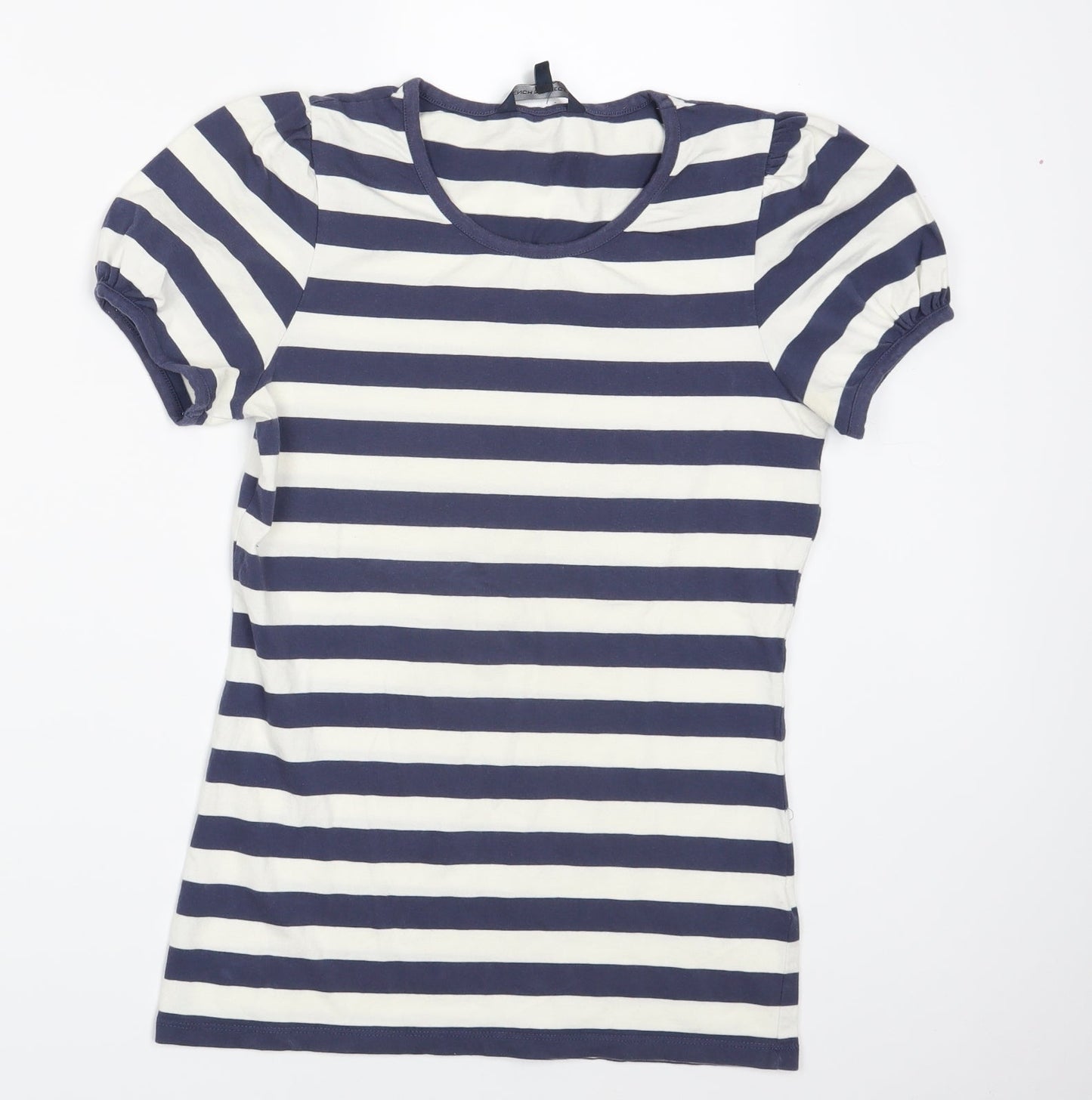 Womens UK Size M Dorothy Perkins Blue Basic T-Shirt