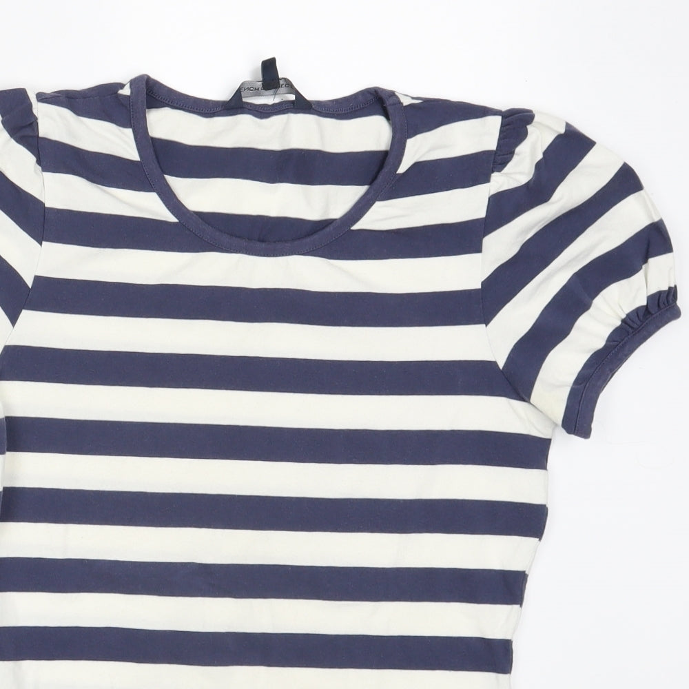 Womens UK Size M Dorothy Perkins Blue Basic T-Shirt