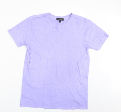 Missguided Womens Blue   Basic T-Shirt Size S