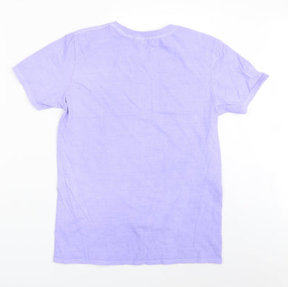 Missguided Womens Blue   Basic T-Shirt Size S
