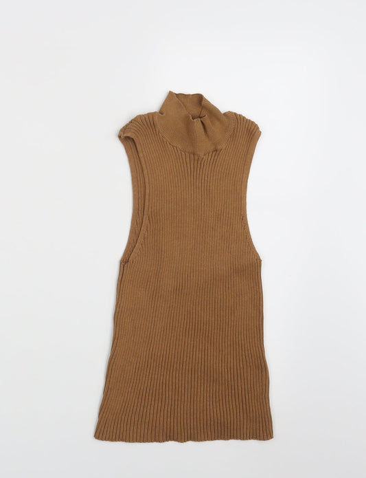 Womens UK Size 12 Primark Brown Pullover Jumper