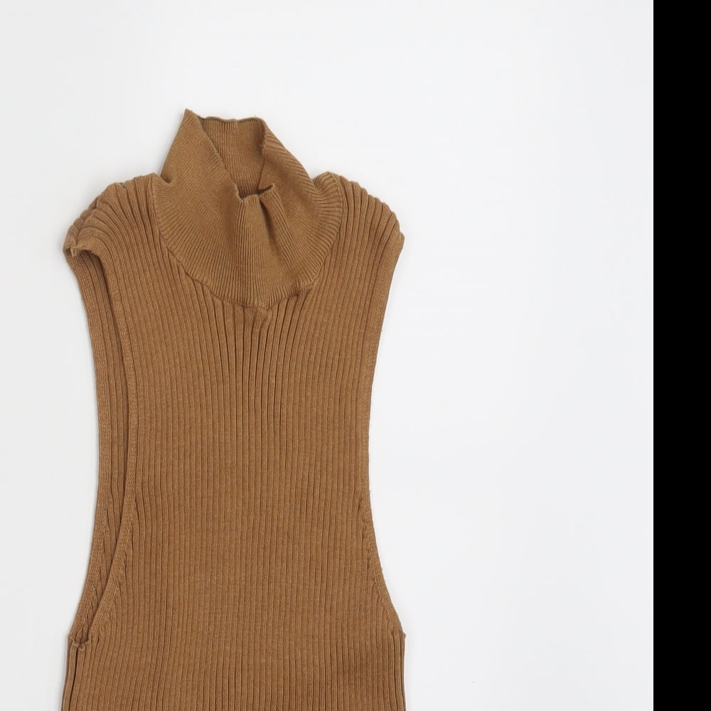 Womens UK Size 12 Primark Brown Pullover Jumper