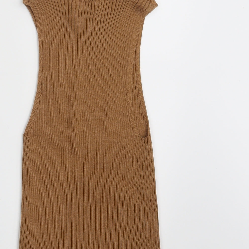 Womens UK Size 12 Primark Brown Pullover Jumper