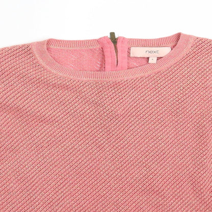 Womens UK Size 6 NEXT Pink Pullover Jumper