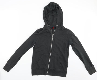 H&M Womens Grey   Full Zip Hoodie Size 8