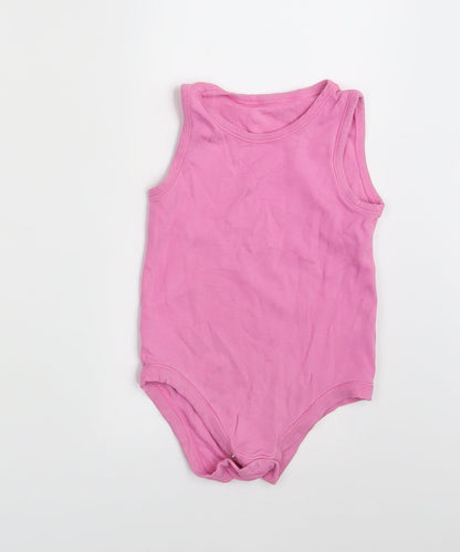 Matalan Girls Pink   Babygrow One-Piece Size 18-24 Months