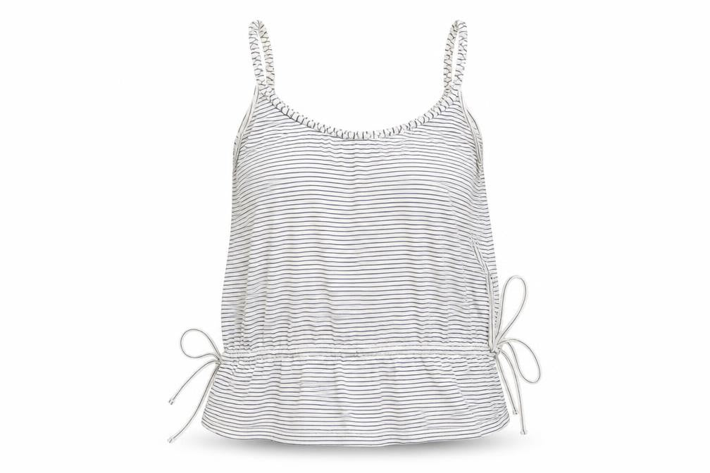 Womens UK Size 12 Preworn White Basic Tank