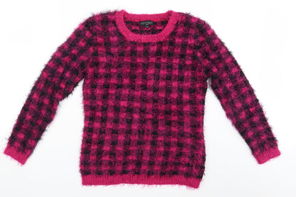 Womens UK Size M Miyoko Pink Pullover Jumper