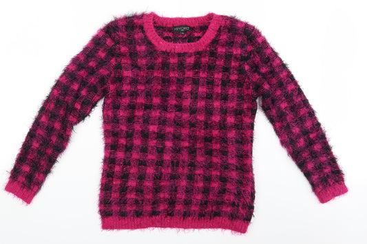 Womens UK Size M Miyoko Pink Pullover Jumper