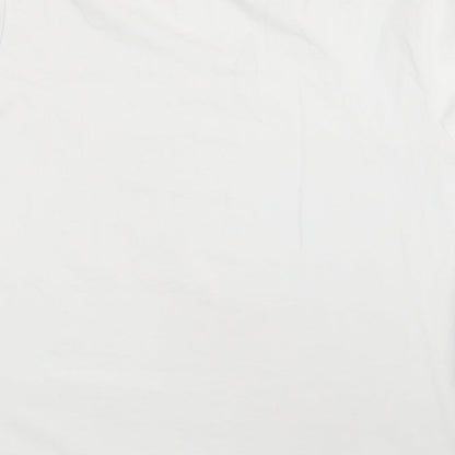 Womens UK Size One Size Gerry Weber White Basic T-Shirt