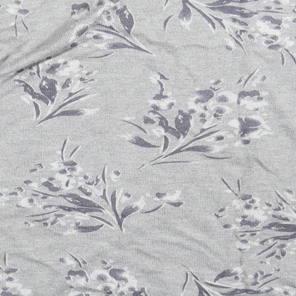 Monsson Womens Grey Floral  Pullover Jumper Size XL