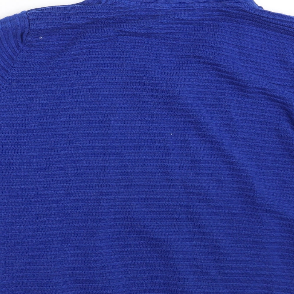 Womens UK Size L Fransa Blue Pullover Jumper