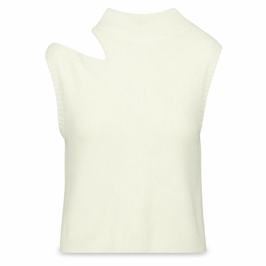 Misspap Womens White   Pullover Jumper Size 10
