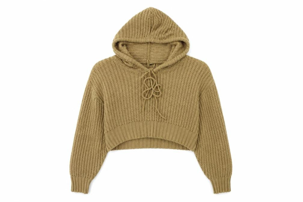 Womens UK Size S PRETTYLITTLETHING Brown Pullover Jumper