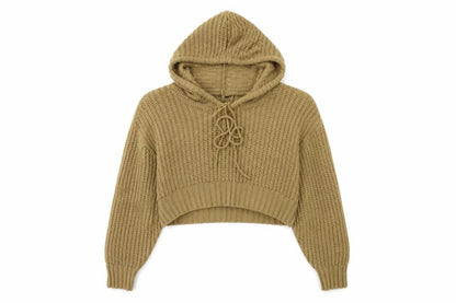 Womens UK Size S PRETTYLITTLETHING Brown Pullover Jumper