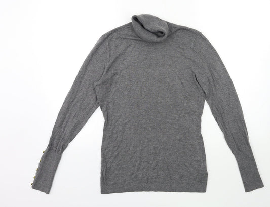Womens UK Size S H&M Grey Pullover Jumper
