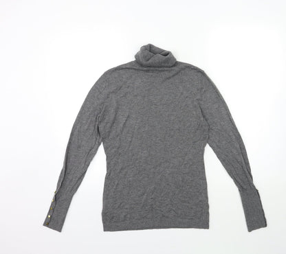Womens UK Size S H&M Grey Pullover Jumper