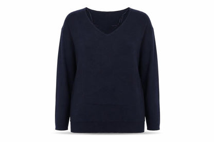 Womens UK Size 8 Topshop Blue Pullover Jumper