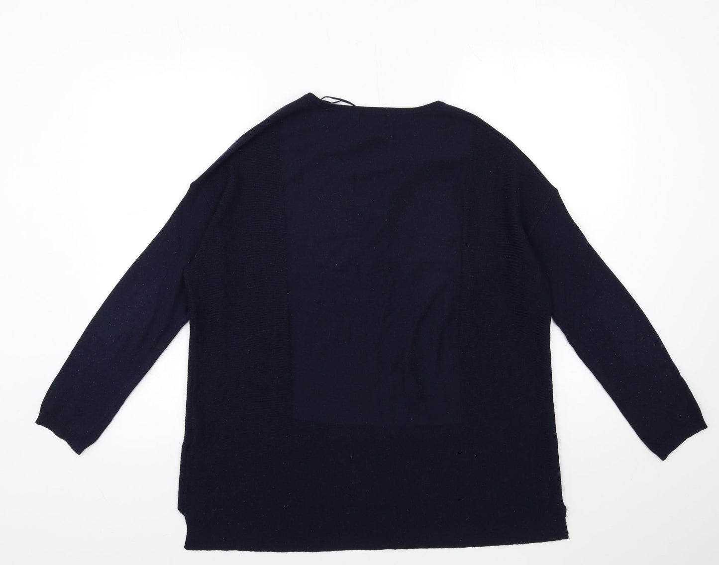 Womens UK Size 8 Topshop Blue Pullover Jumper