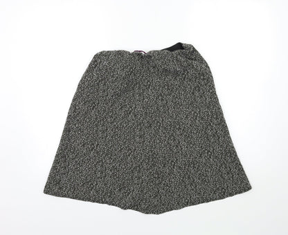 Amalina Womens Grey   Flare Skirt Size 14