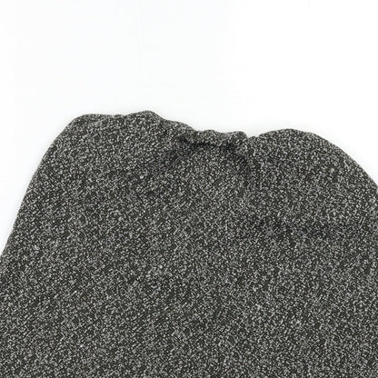 Amalina Womens Grey   Flare Skirt Size 14