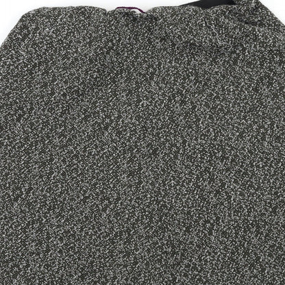 Amalina Womens Grey   Flare Skirt Size 14