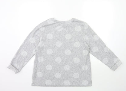 Womens UK Size 14 Marks and Spencer Grey Pullover Jumper