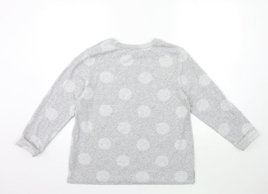 Womens UK Size 14 Marks and Spencer Grey Pullover Jumper
