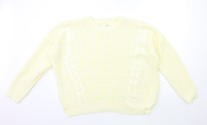 Matalan Mens Beige  Knit Pullover Jumper Size XL