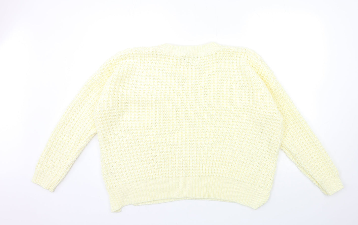 Matalan Mens Beige  Knit Pullover Jumper Size XL