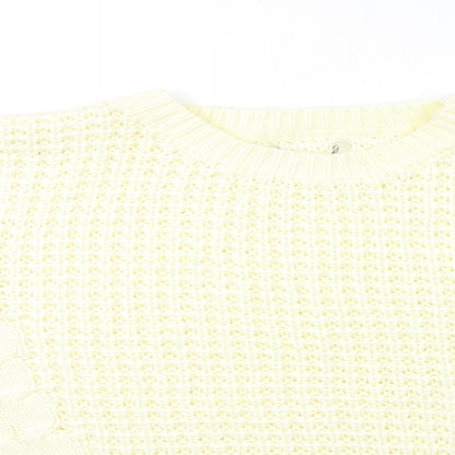 Matalan Mens Beige  Knit Pullover Jumper Size XL