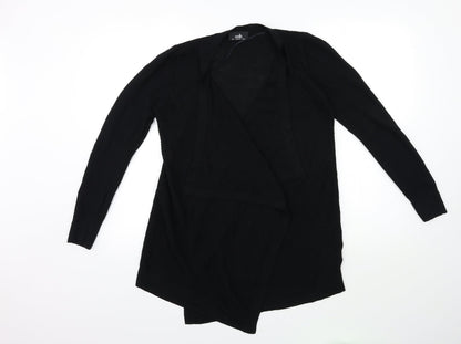 Womens UK Size S Wallis Black Cardigan Jumper