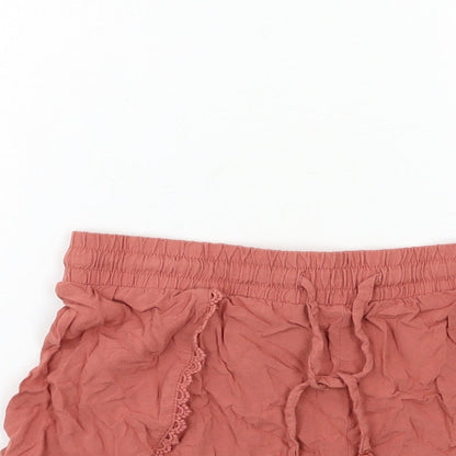 Primark Womens Red   Bermuda Shorts Size 8