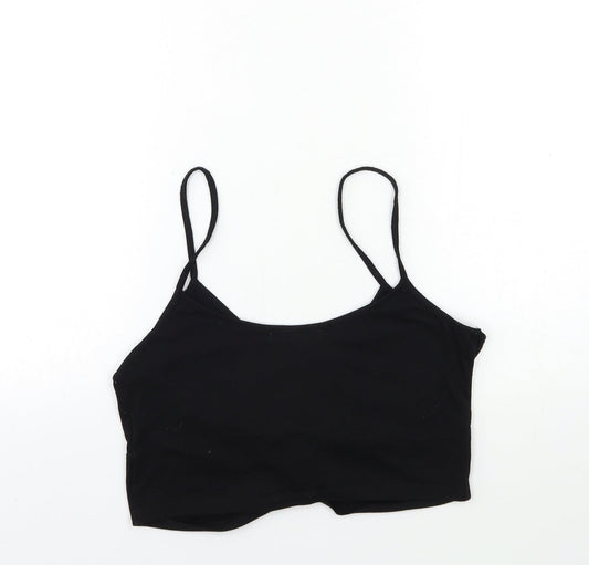 Primark Womens Black   Basic Tank Size 10
