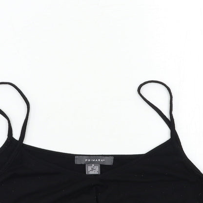 Primark Womens Black   Basic Tank Size 10