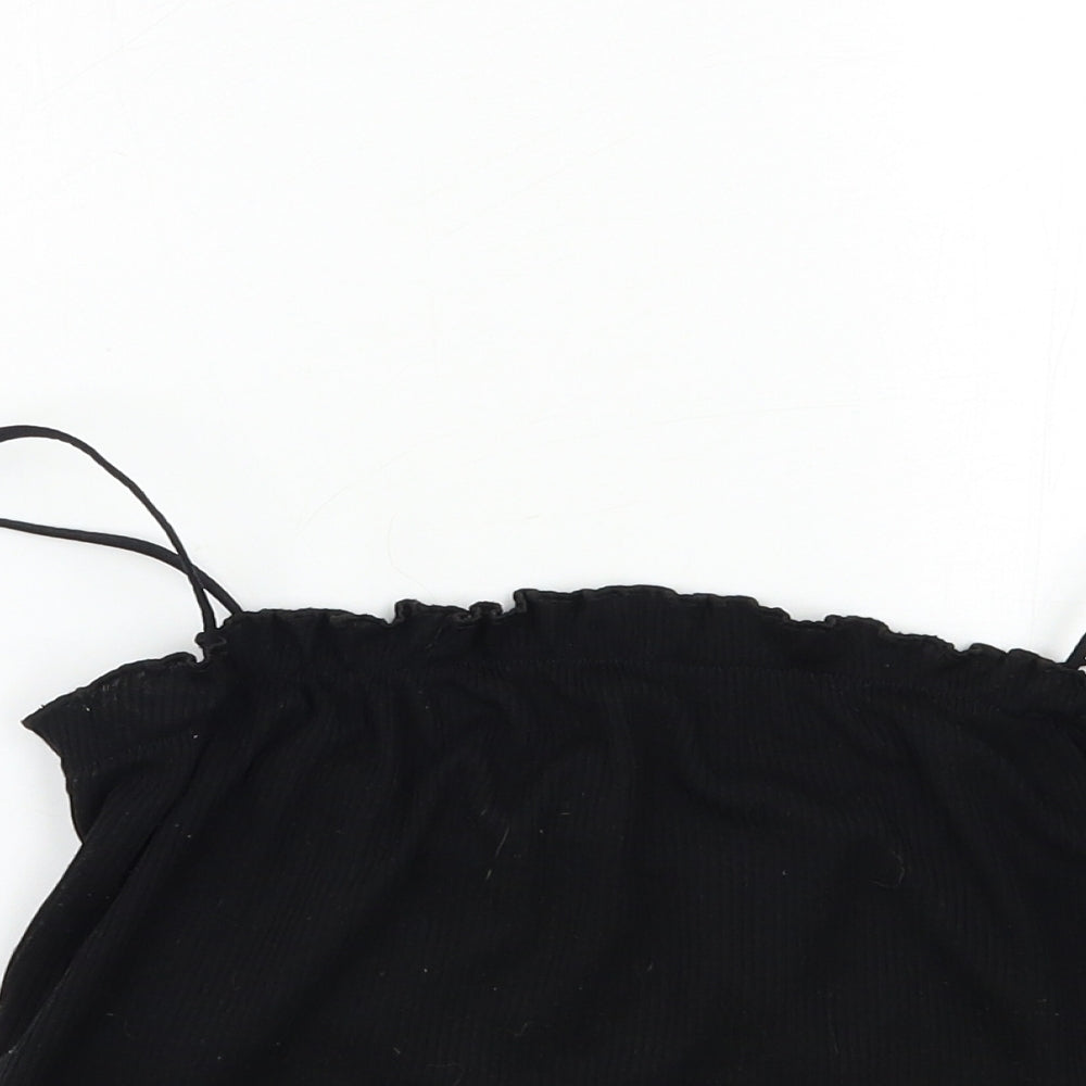 Boohoo Womens Black   Basic Tank Size 12