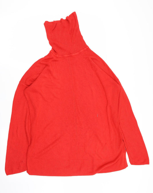 F&F Womens Red   Pullover Jumper Size 12