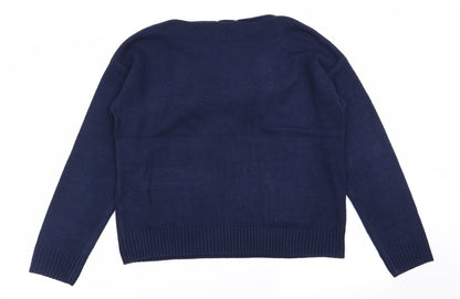 TU Womens Blue   Pullover Jumper Size S