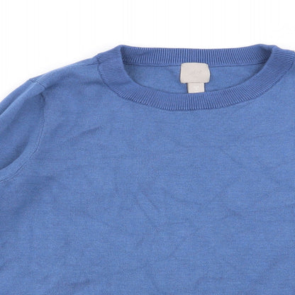 Womens UK Size M H&M Blue Pullover Jumper