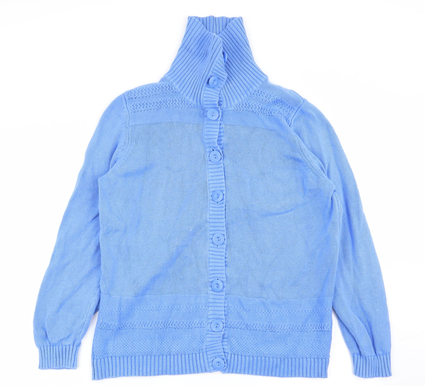 Womens UK Size M BM Blue Pullover Jumper
