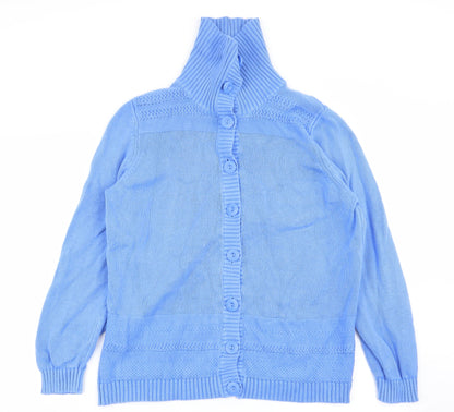 Womens UK Size M BM Blue Pullover Jumper