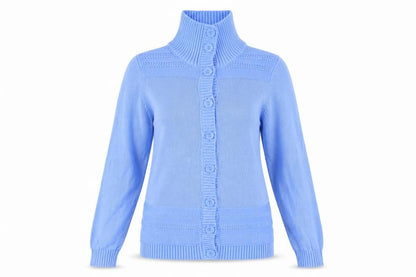 Bonmarché Womens Blue Pullover Jumper Size M