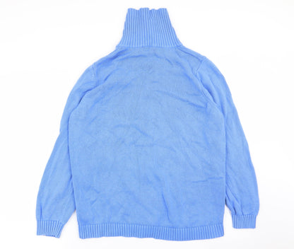 Womens UK Size M BM Blue Pullover Jumper