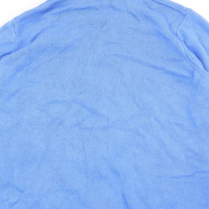 Womens UK Size M BM Blue Pullover Jumper