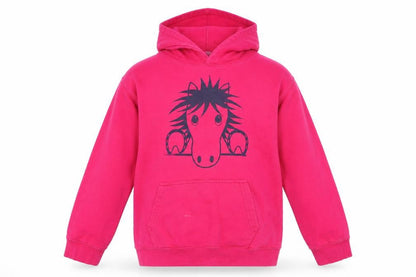 Awdis Girls Pink Animal Print  Pullover Jumper Size 12-13 Years