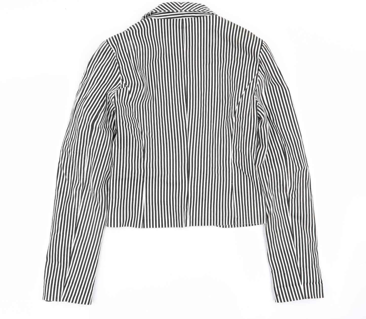 Only Womens Multicoloured Striped  Jacket Blazer Size 8